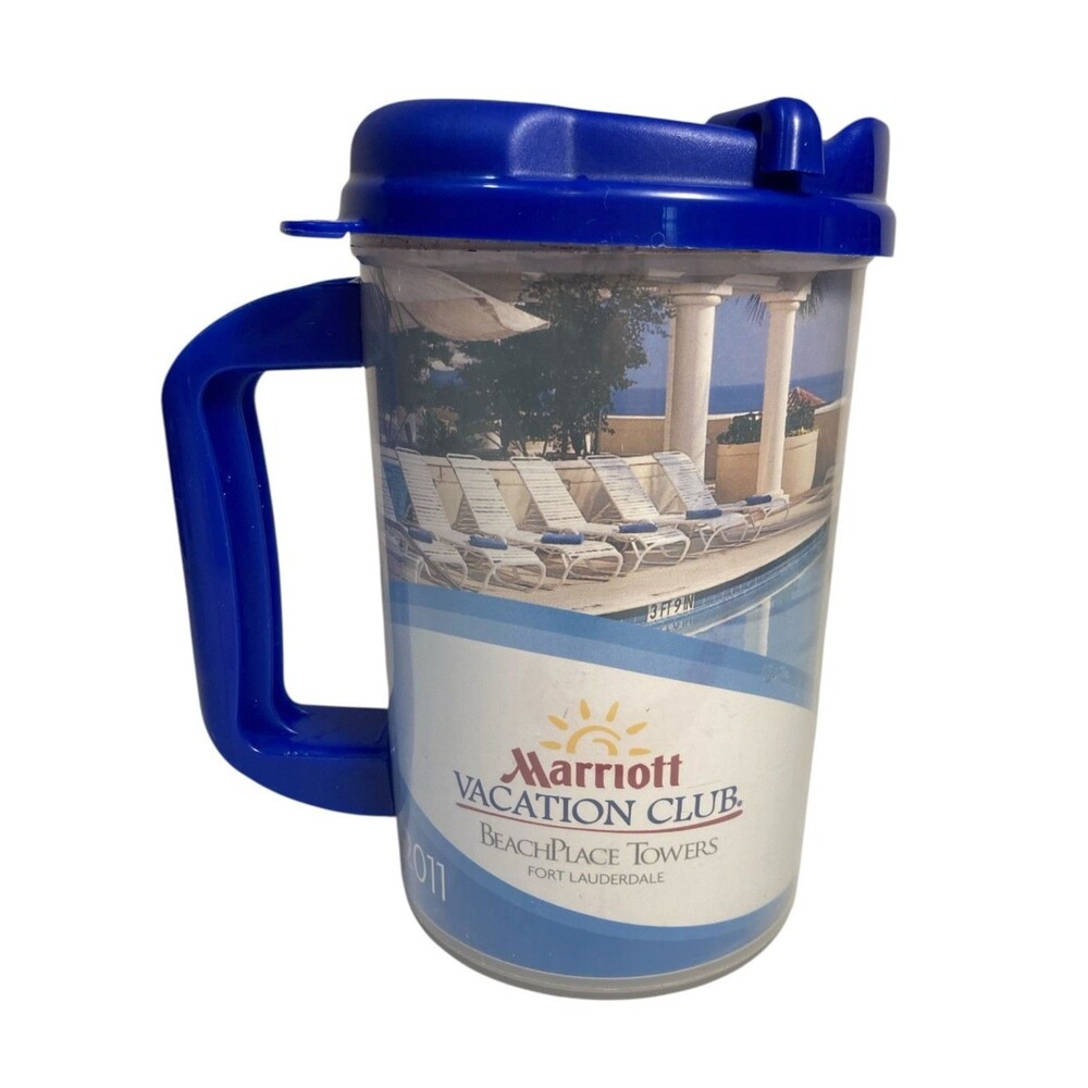 Marriott Vacation Club MVC BeachPlace Towers Ft. Lauderdale, FL Cup Mug Tumbler